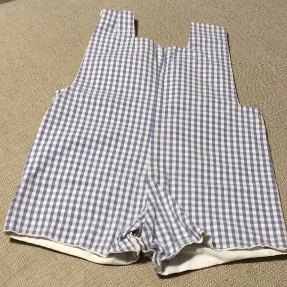 Windmillkids smocked police fire blue romper 18mon - Picture 3 of 5